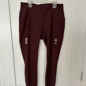 On Running Women's Swiss Olympic 3/4 Active Tights